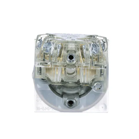 Schneider Electric 9001KR1BH13 30mm Push Button, Type K, push button, full guard, black, 1 NO and 1 NC — Switches & Modular Apparatus