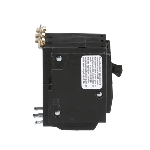 Schneider Electric QOB3601021 Mini circuit breaker, QO, 60A, 3 pole, 120/240VAC, 10kA, bolt on mount, AC shunt — Accesorios generales