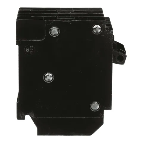 Schneider Electric HOMT1515250 Tandem circuit breaker, Homeline, 2 x 1 pole at 15A, 1 x 2 pole at 50A, 120/240VAC, 10kA AIR, plug in, UL — General Accessories
