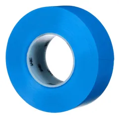 3M 7100253141 Durable Floor Marking Tape 971, Blue, 2 in x 36 yd, 17 mil, 6 Rolls/Case, Individually Wrapped Conveniently Packaged — General Accessories