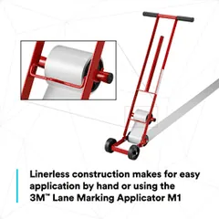 3M 7100251995 Durable Floor Marking Tape 971, White, 2 in x 36 yd, 17 mil, 6 Rolls/Case, Individually Wrapped Conveniently Packaged — General Accessories