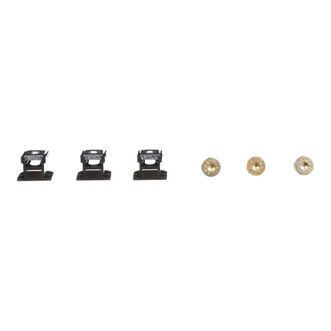 Schneider Electric S37444 Circuit breaker accessory, PowerPacT H, terminal nut, for busbar, tap 1/4-20, UL, qty 3 — Accessori generali