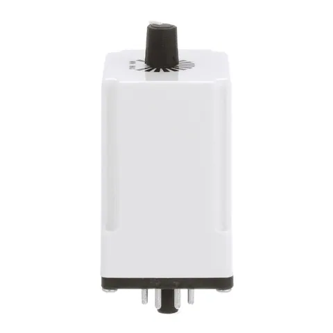 Schneider Electric 9050JCK15V14 Timing Relay, Type JCK, plug In, on delay, adjustable time, 1.8 to 180 seconds, 10A, 240 VAC, 24 VAC/DC — General Accessories