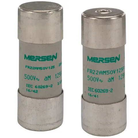 Mersen R214122 Cylindrical fuse-link aM 690VAC 22.2x58 50A — Cables y conectividad