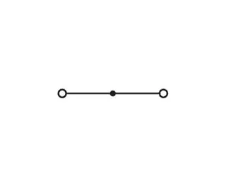 Wago 283-901 2-conductor through terminal block; 16 mm²; center marking; for DIN-rail 35 x 15 and 35 x 7.5; CAGE CLAMP®; 16,00 mm²; gray — Terminal Blocks