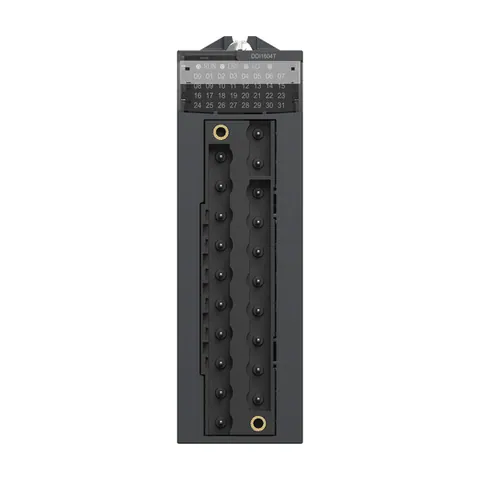 Schneider Electric BMXDDI1604T discrete input module, Modicon X80, 16 inputs, 125V DC positive, extended temperature — Sterowniki PLC