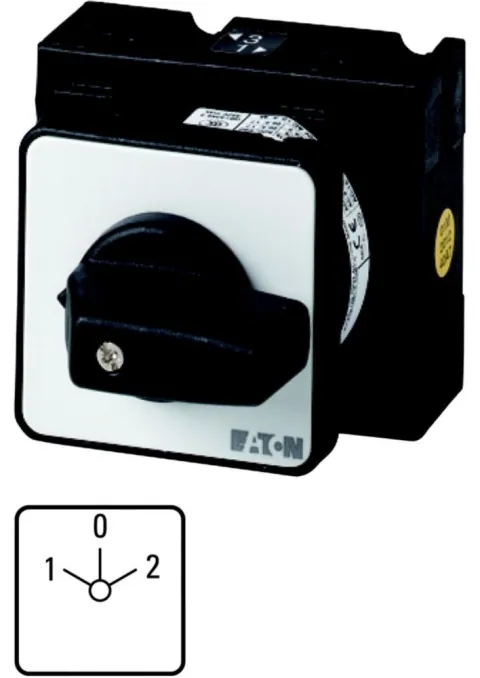 Eaton 003079 T3 Changeover switch 32 A 4 contact units — Control e HMI