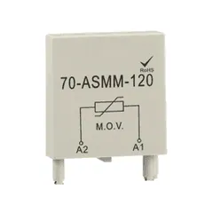 Schneider Electric 70-ASMM-120 Protection module with MOV suppressor, SE Relays, for 725 power relays, 120V AC/V DC — Akcesoria ogólne