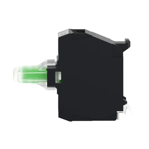 Schneider Electric ZALVB1 Light block, Harmony XALD, XALK, for head 22mm, universal LED, mounting in back of enclosure, 24V AC DC — Interruptores y aparamenta modular