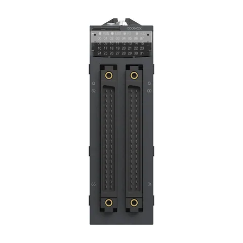 Schneider Electric BMXDDO6402K discrete output module, Modicon X80, 64 transistor outputs, 24V DC positive — Moduły rozszerzeń PLC