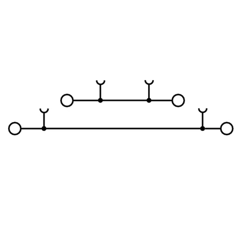 Weidmuller 1791100000 ZDK 1.5 Feed-through Terminal — Bornas de conexión / regletas