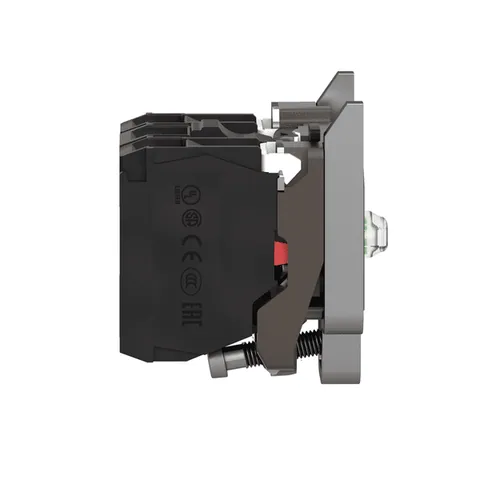 Schneider Electric ZB4BW0B15 Complete body contact assembly and light block, Harmony XB4, metal, universal LED, body fixing collar, 1NO + 1NC, 24V AC DC — Accesorios generales