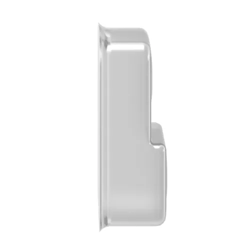 Schneider Electric ZBA710 Silicone boot, Harmony XB4, for 22mm flush and projecting double headed push button, clear — General Accessories