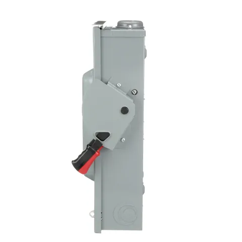 Schneider Electric H323NRB Safety switch, heavy duty, fusible, 100A, 4 wire, 3 poles, 1 neutral, 30hp, 240VAC/250VDC, 3R, bolt on hub provision — Akcesoria ogólne