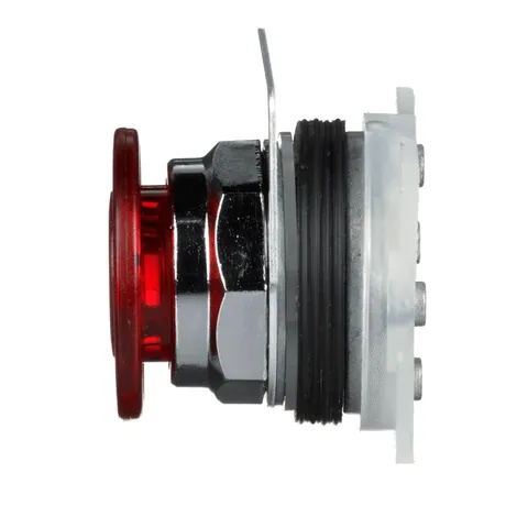 Schneider Electric 9001KR9R 30mm Push Button, Type K, Push-Pull Operator, Red Mushroom Cap (9001KR9R) — Controllo e HMI