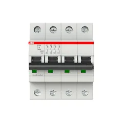 ABB 2CDS254001R0084 S204-C8 Miniature Circuit Breaker - 4P - C - 8 A — Circuit Breakers & Fuses