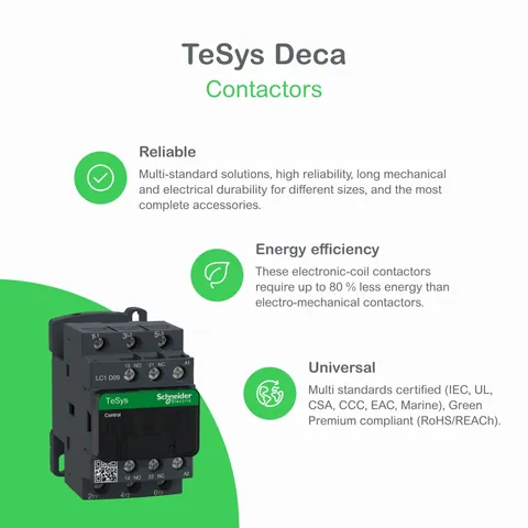 Schneider Electric LC1D50A LC1D50AM7 — Accesorios generales