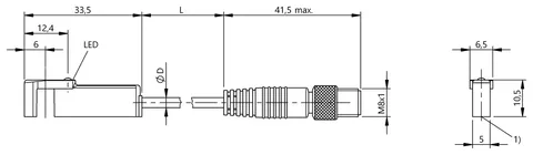 Balluff BMF005K Cylinder sensors for multiple slot shapes — Proximity & Inductive Sensors