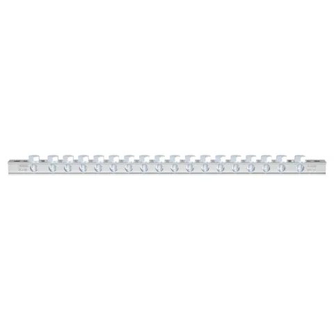 Panduit UGB2/0-414-18 StructuredGround™ UGB2/0-414-18 Universal Grd Bar, Silver, Copper, Tin-Plated — Connectors & Plugs