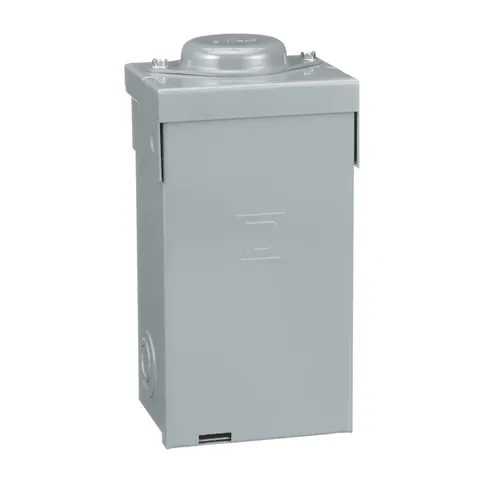 Schneider Electric QO2L40RB QO Load Center, 1 Phase, 2 Spaces, 2 Circuits, 40A Fixed Main Lugs, NEMA3R — General Accessories