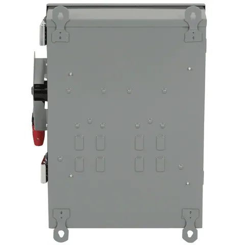 Schneider Electric HU661AWK Safety switch, heavy duty, non fusible, 30A, 6 pole, 30hp, 600VAC/DC, NEMA 12 — General Accessories