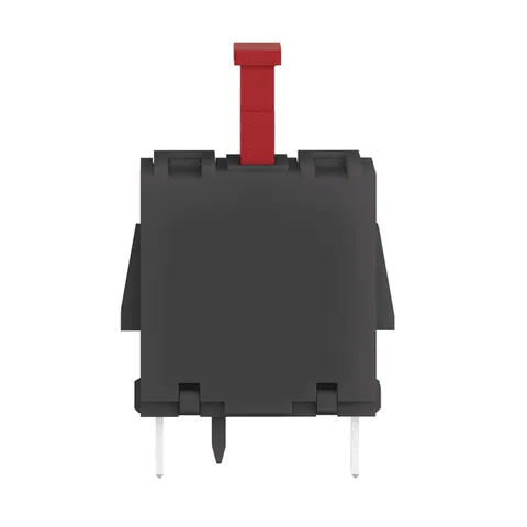Schneider Electric ZBE702 Single Contact Block, Harmony XB4, Pins for Printed Circuit Board, 1NC — Valve Blocks & Manifolds