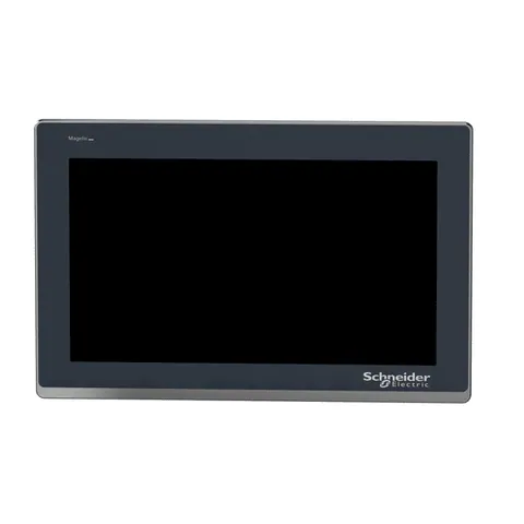 Schneider Electric HMIST6700 touch panel screen, Harmony ST6, 15inch wide display, 2COM, 2Ethernet, USB host and device, 24V DC — HMIs & Industrial PCs