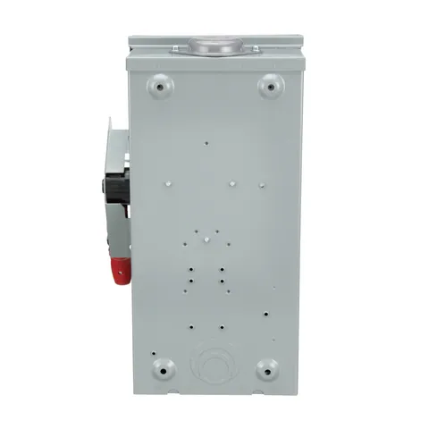 Schneider Electric HU362RB Safety switch, heavy duty, non fusible, 60A, 3 wire, 3 poles, 60hp, 600VAC/DC, Type 3R, bolt on hub provision — Akcesoria ogólne
