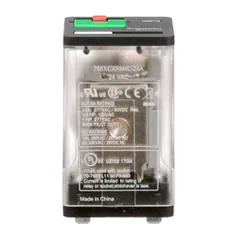 Schneider Electric 788XCXRM4L-24A General purpose relay, SE Relays, 788R, 3PDT, 10A, 24 VAC, Quick terminal, clear cover with LED, lock push button — Akcesoria ogólne
