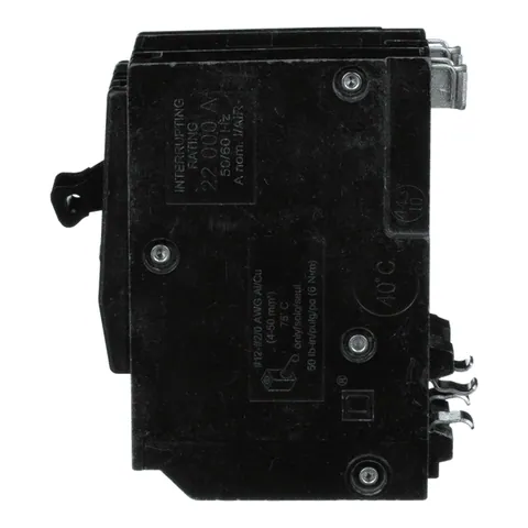 Schneider Electric QO250VH Mini circuit breaker, QO, 50A, 2 pole, 120/240VAC, 22kA, plug in mount — Akcesoria ogólne