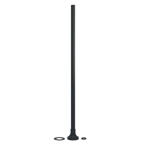 Schneider Electric XVBZ04 Fixing base, Harmony XVB, for modular tower lights, plastic, 70mm, 780mm black aluminium support tube + black fixing plate — General Accessories
