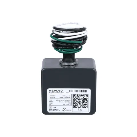 Schneider Electric HEPD80 AC Surge Protection Device, Type 1, 80kA, 120/240V, 1 Phase, 3 Wire — General Accessories