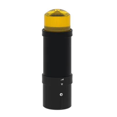Schneider Electric XVBL8G8 Complete Beacon, Harmony XVB Universal, Yellow Strobe, 70mm, Flashing — General Accessories