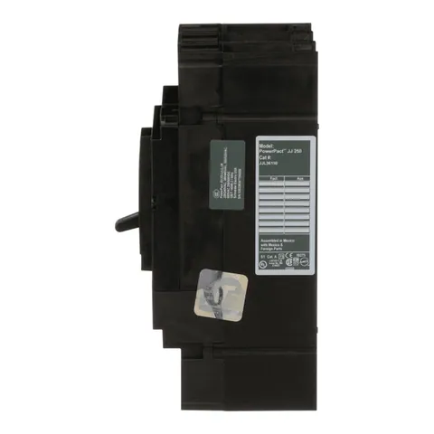 Schneider Electric JJL36150 Circuit breaker, PowerPacT J, 150A, 3 pole, 600VAC, 25kA, lugs, thermal magnetic, 80% — Accesorios generales