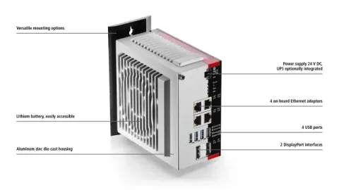 Beckhoff C6030-0060 Ultra-compact Industrial PC C6030-0060 — Industrial PCs & Control Panels