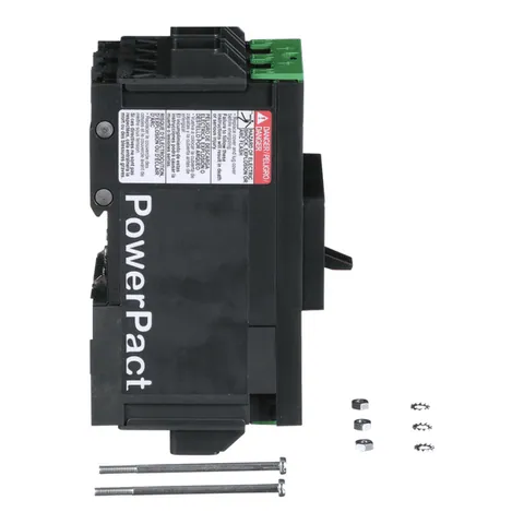 Schneider Electric BDL36100 Circuit breaker, PowerPacT B, 100A, 3 pole, 600Y/347VAC, 14kA, lugs, thermal magnetic, 80% — Accesorios generales