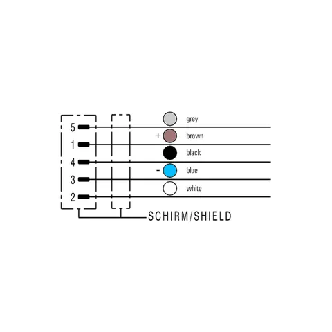 Weidmuller 1926690500 M12 Sensor/Actuator Line SAIL-M12G-5S5.0U — Industriekabel & Leitungen