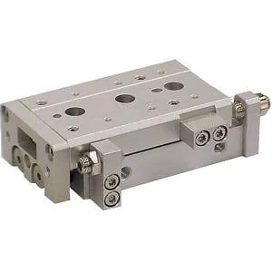 SMC MXS8L-20 MXSL, Precision Slide Table (Cross Roller Bearings) - Symmetrical Type, MXS8L-20 — Moduły liniowe i siłowniki
