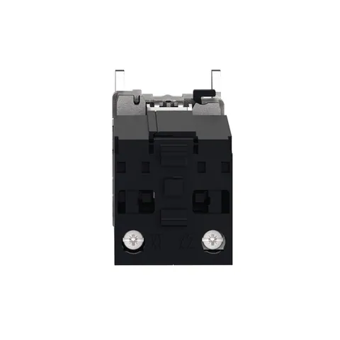 Schneider Electric XB4BV5B1 Pilot light, Harmony XB4,metal, white, 22mm, universal LED, plain lens, 400V AC — Switches & Modular Apparatus