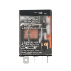 Schneider Electric 782XBXC-110D Power relay, SE Relays, 15A, DPDT, 110 VDC, clear cover — Akcesoria ogólne