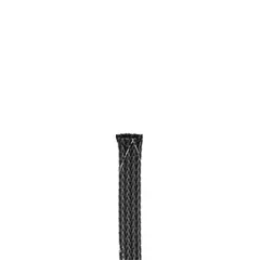 Panduit SE38P-TR0 SE38P-TR0 Braided Sleeving, Black, PET, 0.38" Nom Dia., 200', PK1 — Pipes & Hoses for Cables