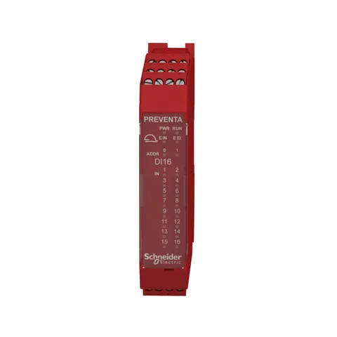Schneider Electric XPSMCMDI1600 expansion module, Modicon MCM, 16 inputs, screw — PLCs