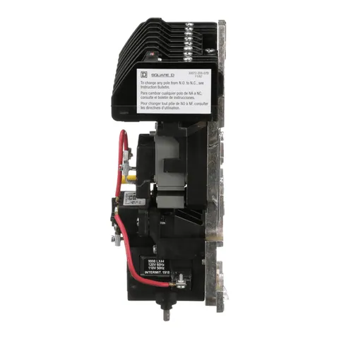 Schneider Electric 8903LXO80V02 Contactor, Type L, multipole lighting, mechanically held, 30A, 8 pole, 600V, 110/120VAC 50/60Hz coil, open style — General Accessories