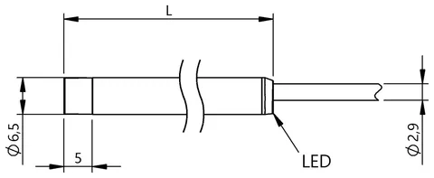 Balluff BES00U2 Inductive proximity switches and proximity sensors — Proximity & Inductive Sensors