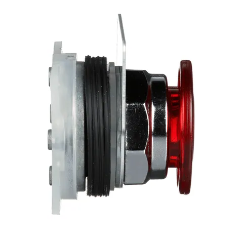 Schneider Electric 9001KR9R 30mm Push Button, Type K, Push-Pull Operator, Red Mushroom Cap (9001KR9R) — Controllo e HMI