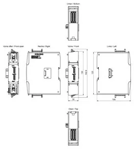 Siemens 6ES7222-5HH50-0XB0 SIMATIC S7-1200 G2: SM 1222 digital output, 16 relays; outputs: 16x DO...