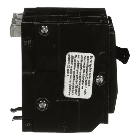 Schneider Electric QO3305237 Mini circuit breaker, QO, 30A, 3 pole, 120/240VAC, 10kA, plug in mount, ring terminals — Accessori generali