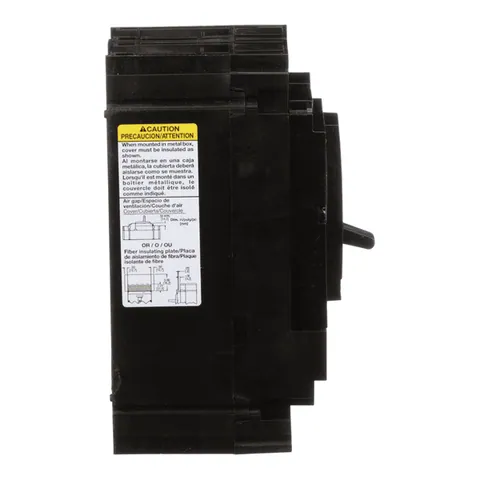Schneider Electric HGL26100 Circuit breaker, PowerPacT H, 100A, 2 pole, 600VAC, 18kA, lugs, thermal magnetic, 80% — Accessori generali