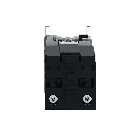 Schneider Electric XB4BV33 Pilot light, Harmony XB4, metal, green, 22mm, plain lens with BA9s bulb, 110...120V AC — General Accessories