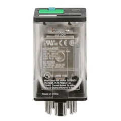 Schneider Electric 750XCXRM4L-110D General purpose relay, SE Relays, 750R, 3PDT, 10A, 110VDC, octal terminal 11 pins, LED clear cover, lock push button — Akcesoria ogólne